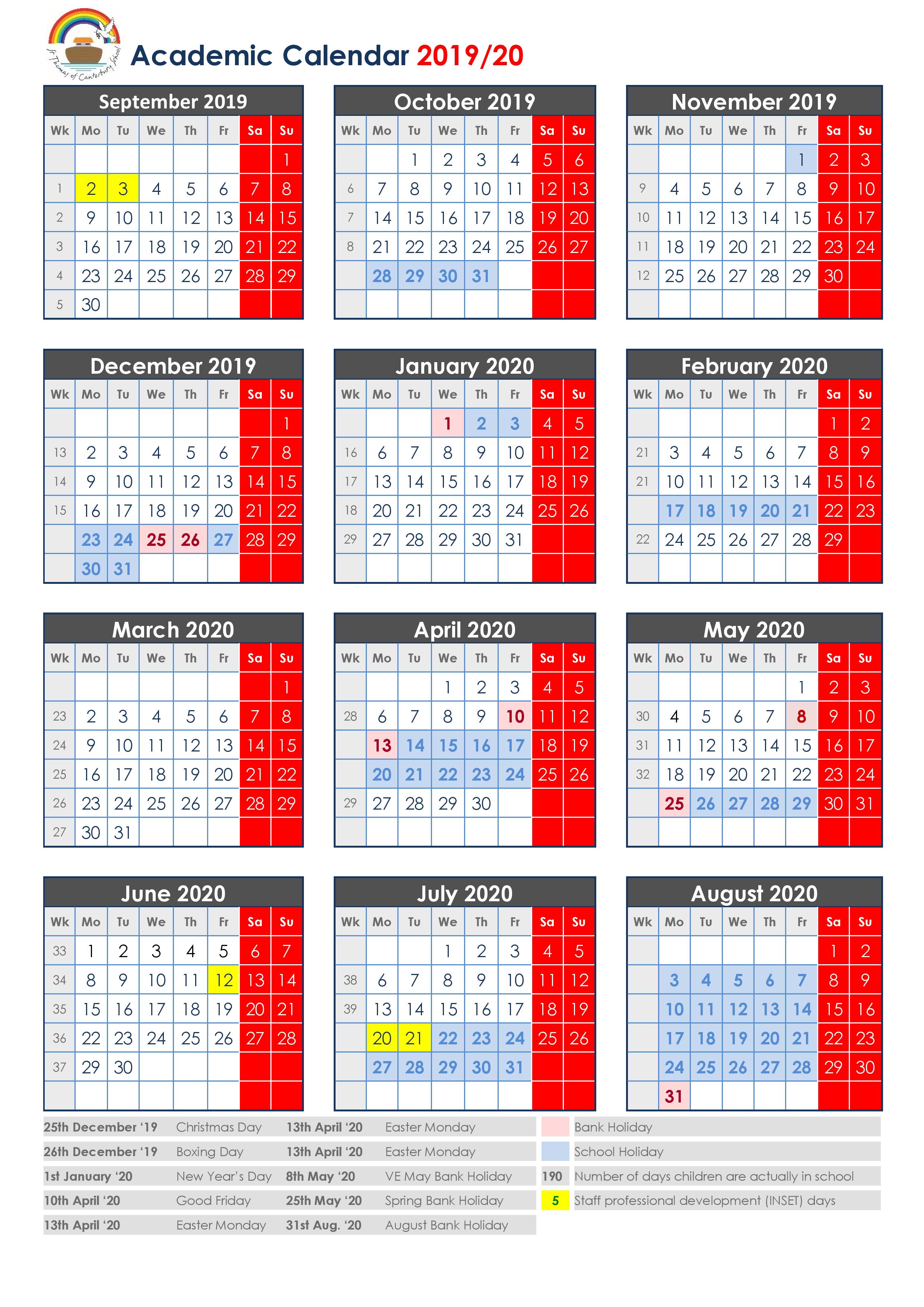 Inset Day Confirmation - St Thomas of Canterbury School